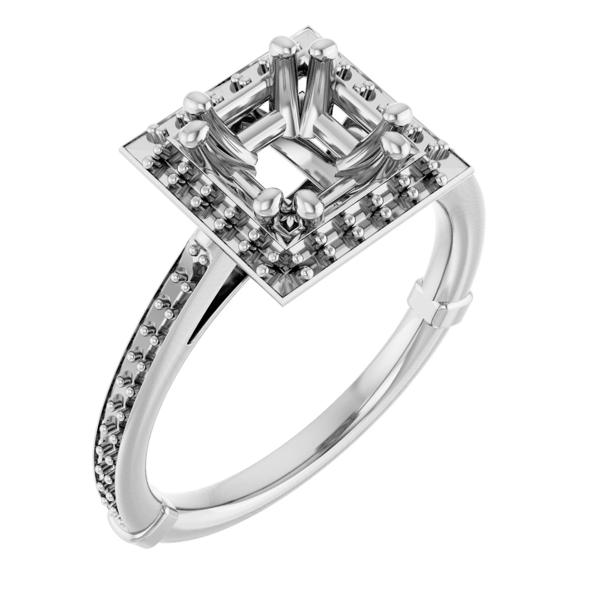 Halo-Style Engagement Ring