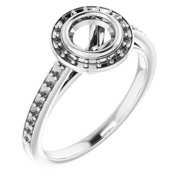 14k White Gold