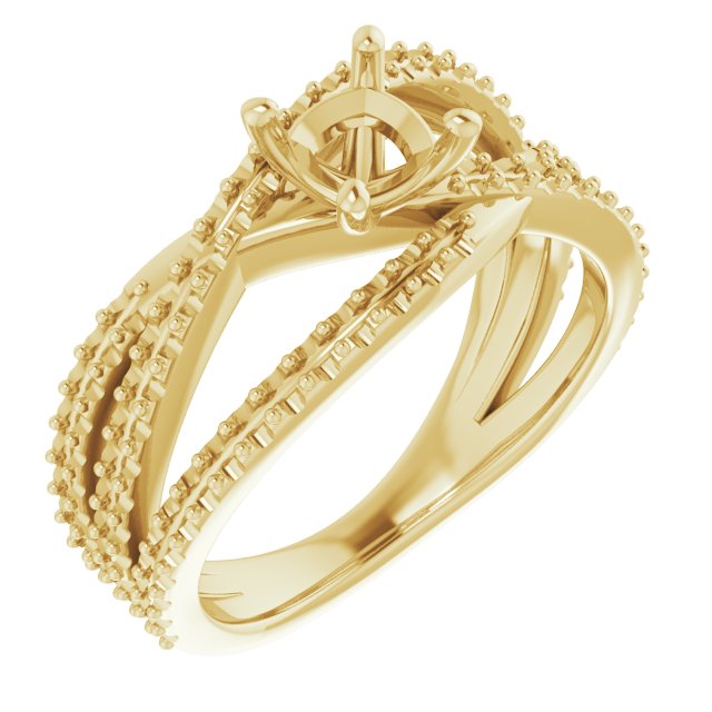14k Yellow Gold