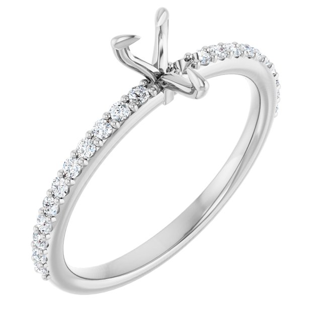 14k White Gold
