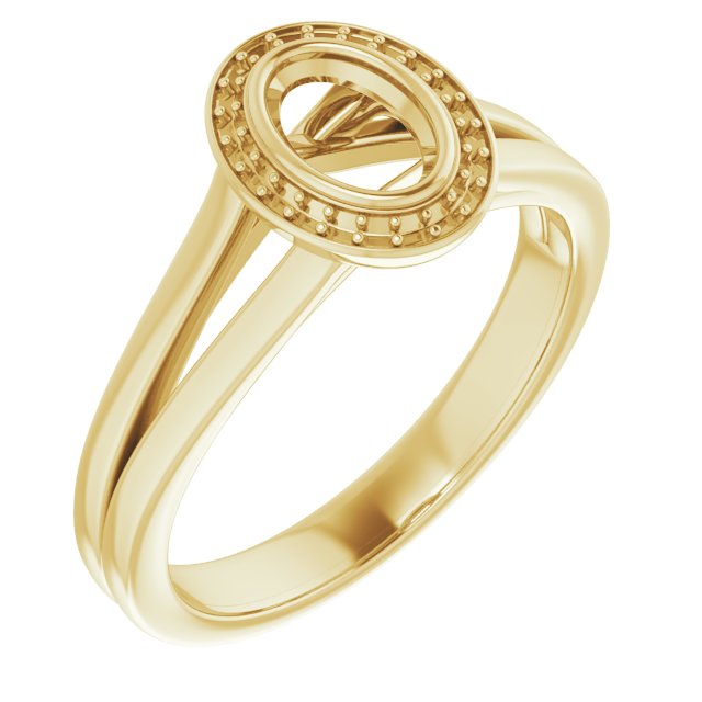 Bezel-Set Halo-Style Engagement Ring