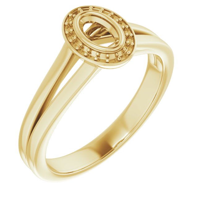 Bezel-Set Halo-Style Engagement Ring