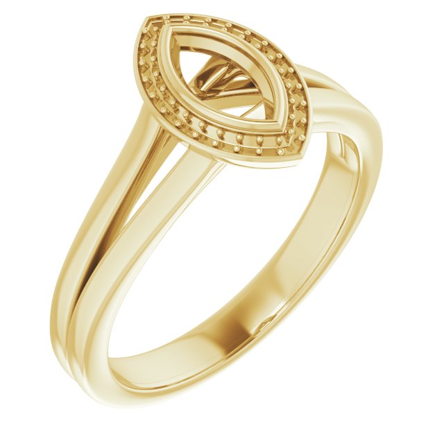 Bezel-Set Halo-Style Engagement Ring