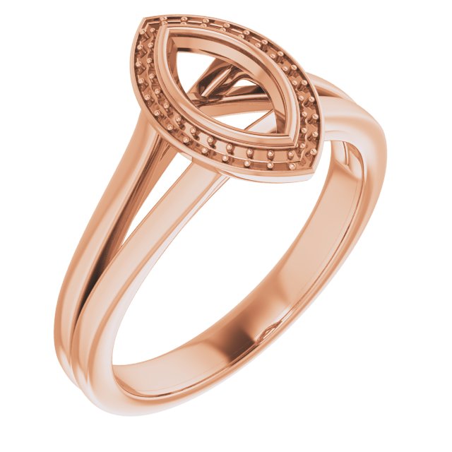 Bezel-Set Halo-Style Engagement Ring
