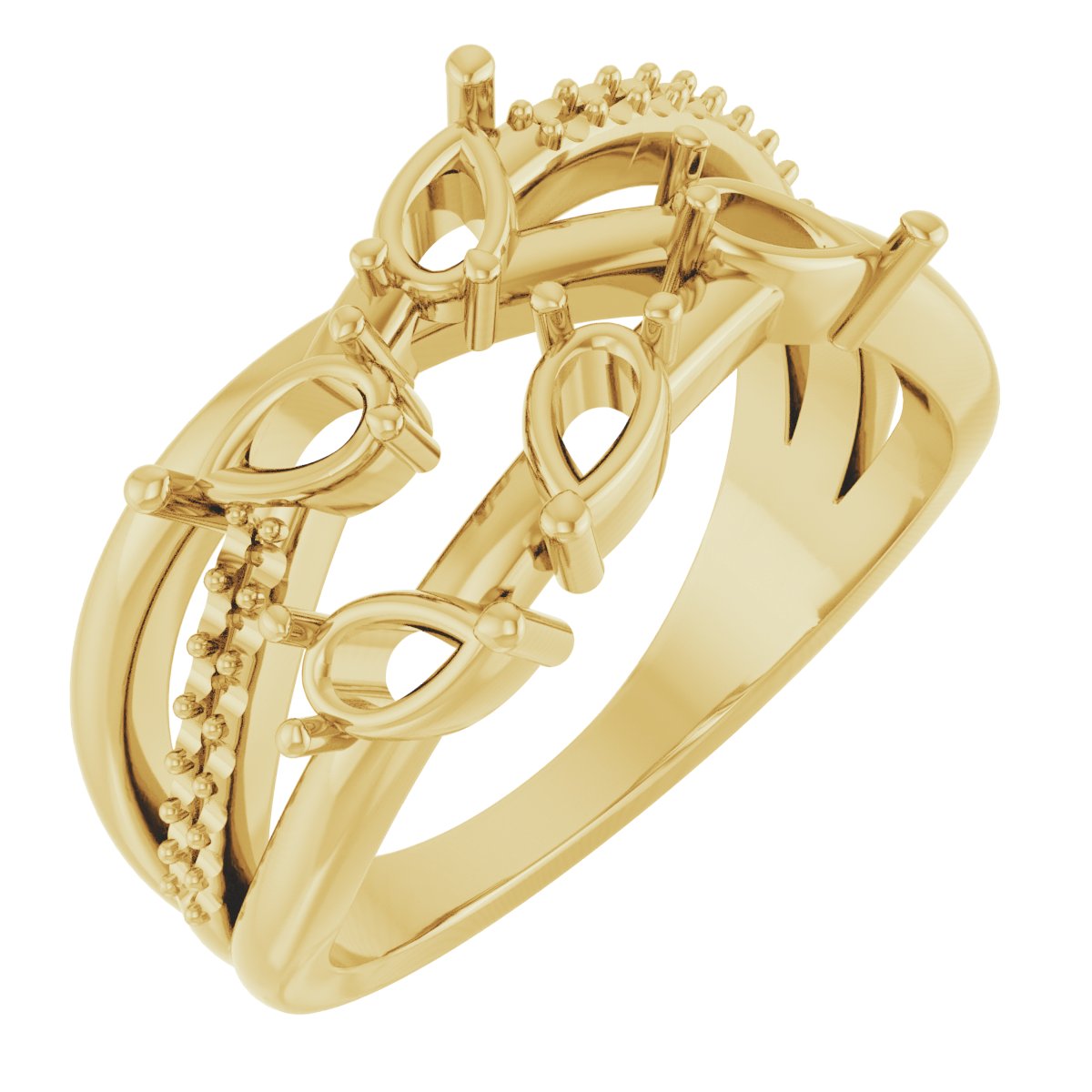 Family Freeform Ring