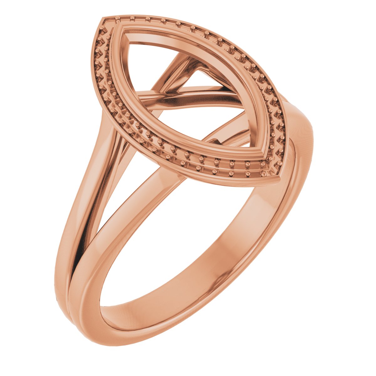 Bezel-Set Halo-Style Engagement Ring
