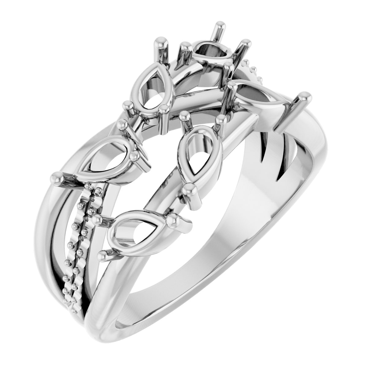 Family Freeform Ring