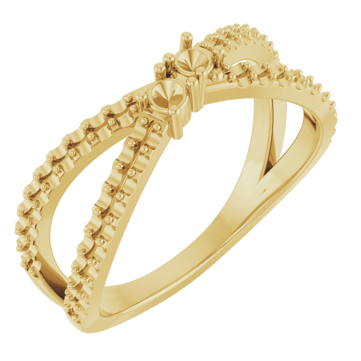 Family Criss-Cross Ring