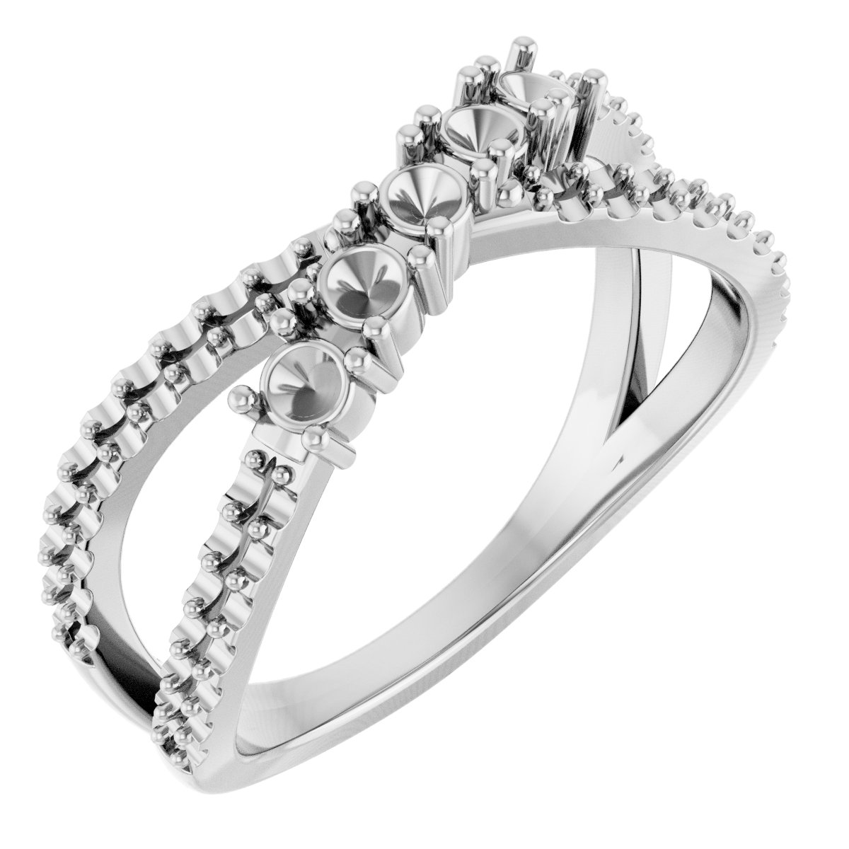Family Criss-Cross Ring