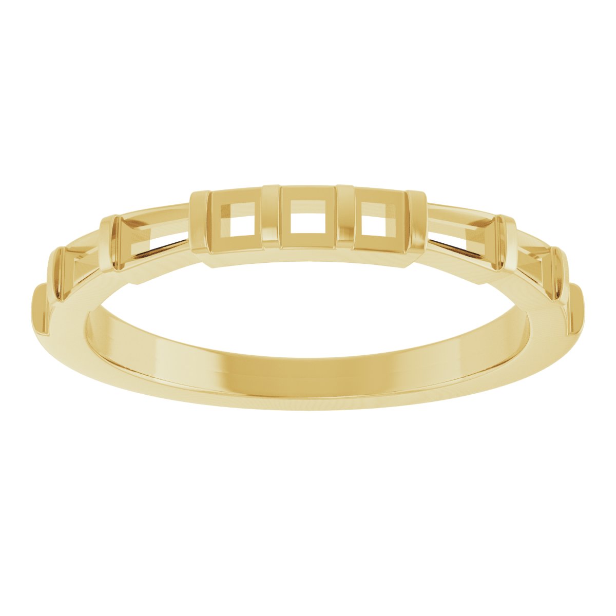 14K Yellow 1/2 CTW Diamond Anniversary Band 