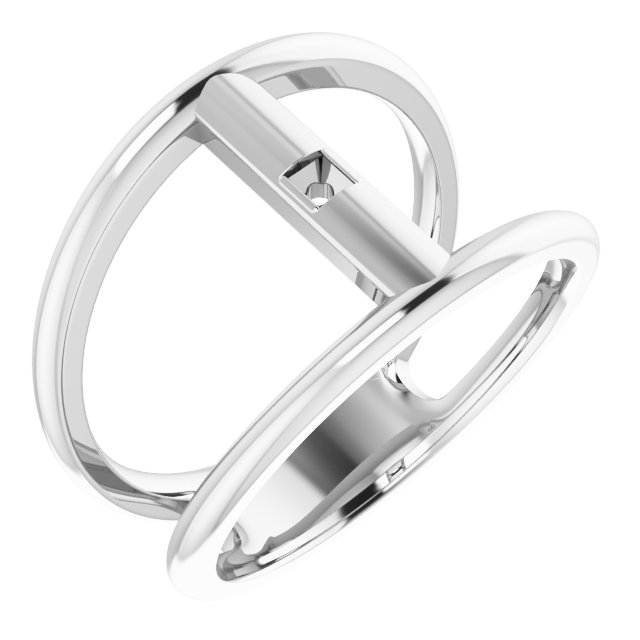 Family Negative Space Ring