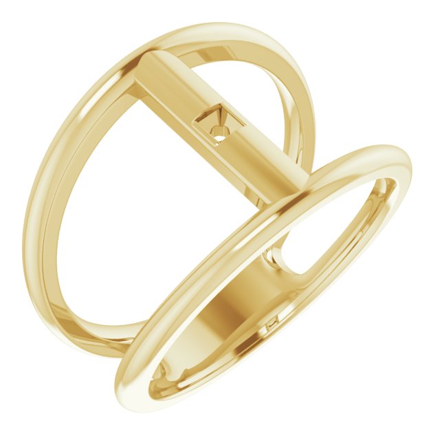 Family Negative Space Ring