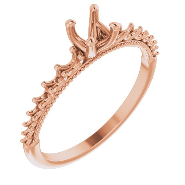 Accented Engagement Ring or Band