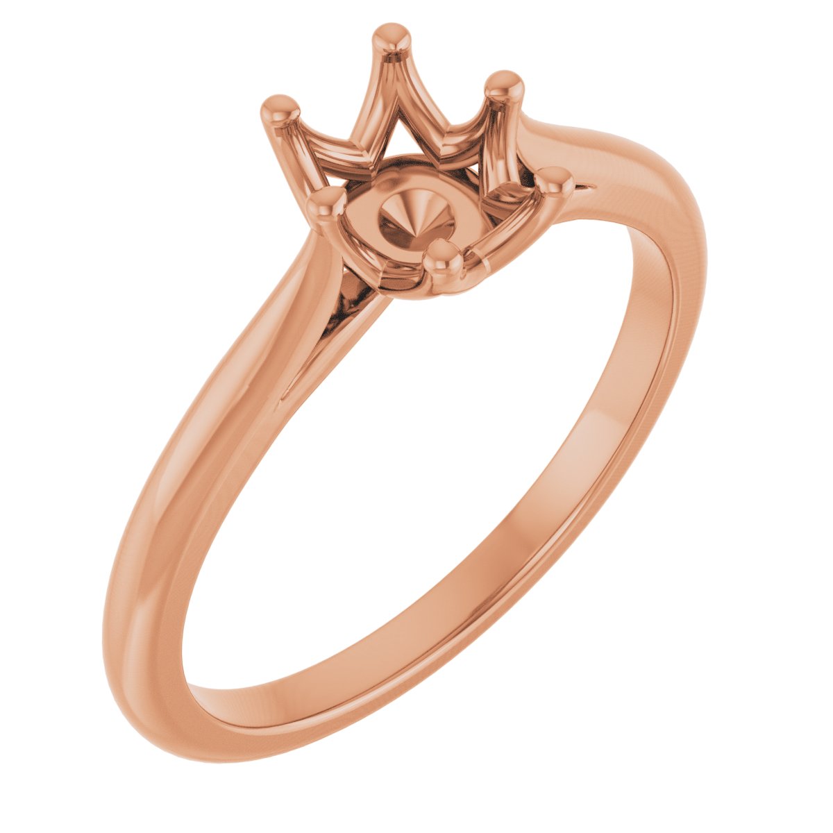Solitaire Engagement Ring or Band