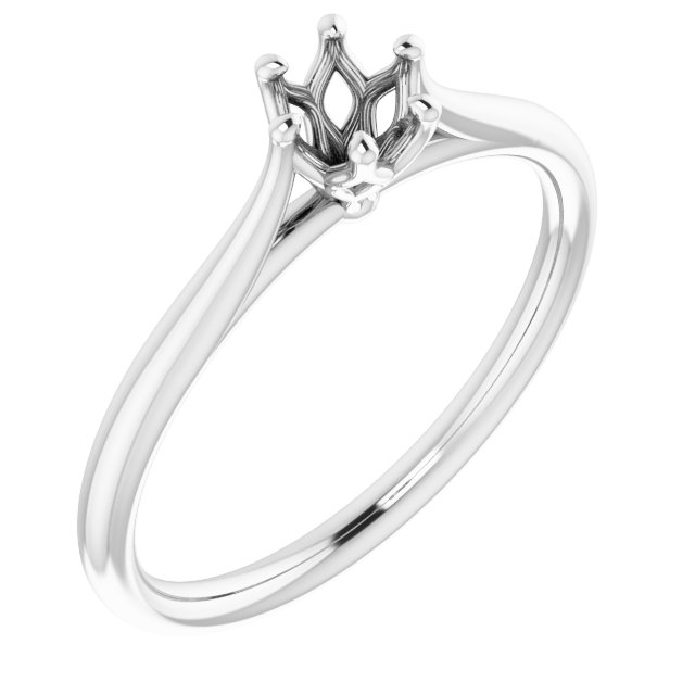 Cathedral-Style Solitaire Engagement Ring