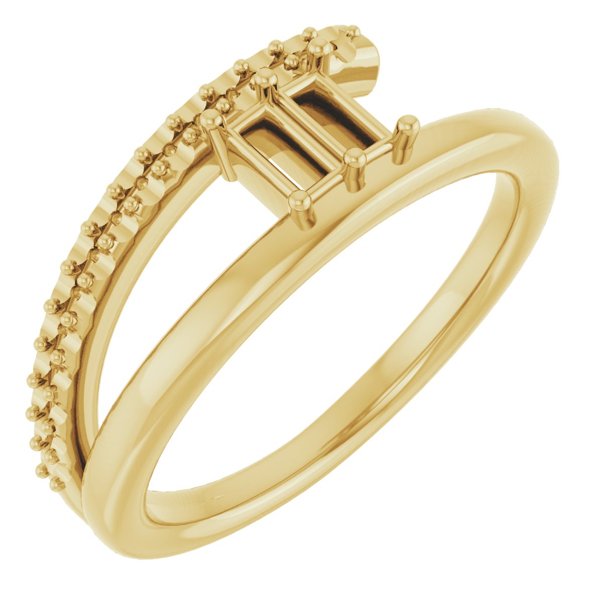 Family Negative Space Ring