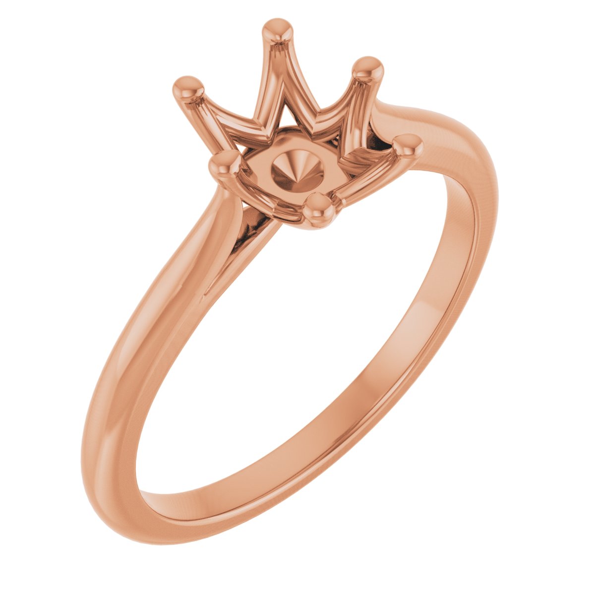 Solitaire Engagement Ring or Band