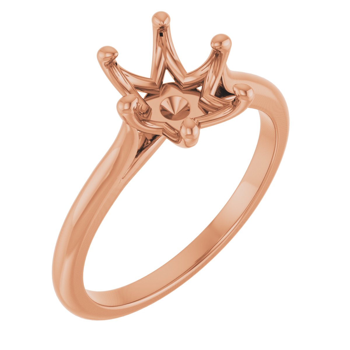 Solitaire Engagement Ring or Band