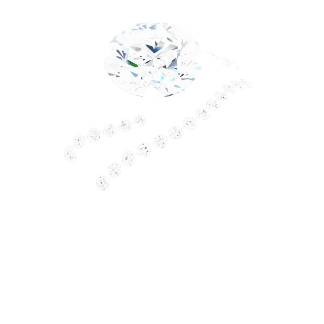 Accented Infinity-Inspired Engagement Ring or Band
