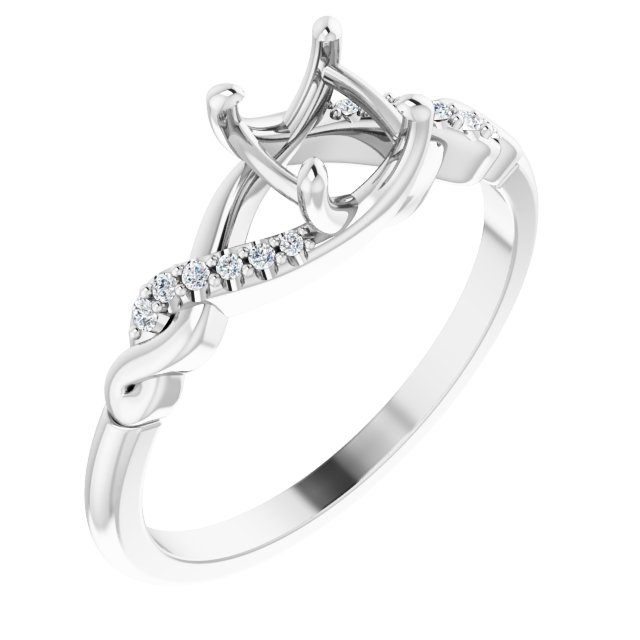 14k White Gold