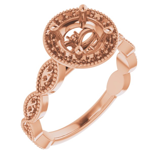 Halo-Style Engagement Ring or Band