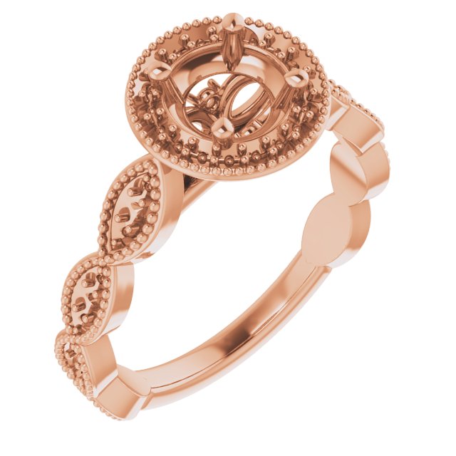 Halo-Style Engagement Ring or Band