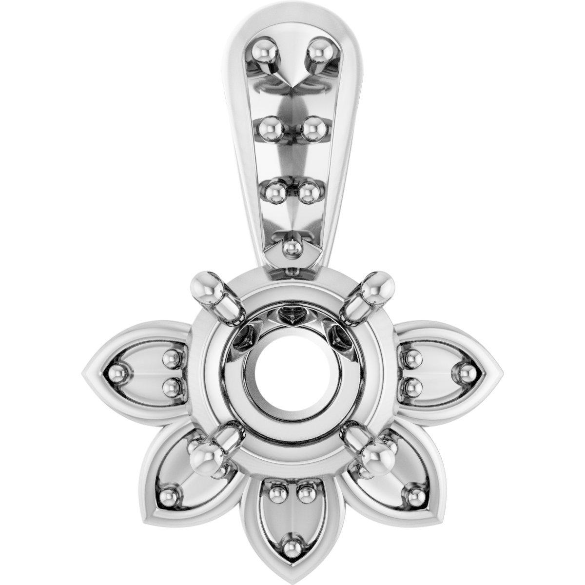 14k White Gold