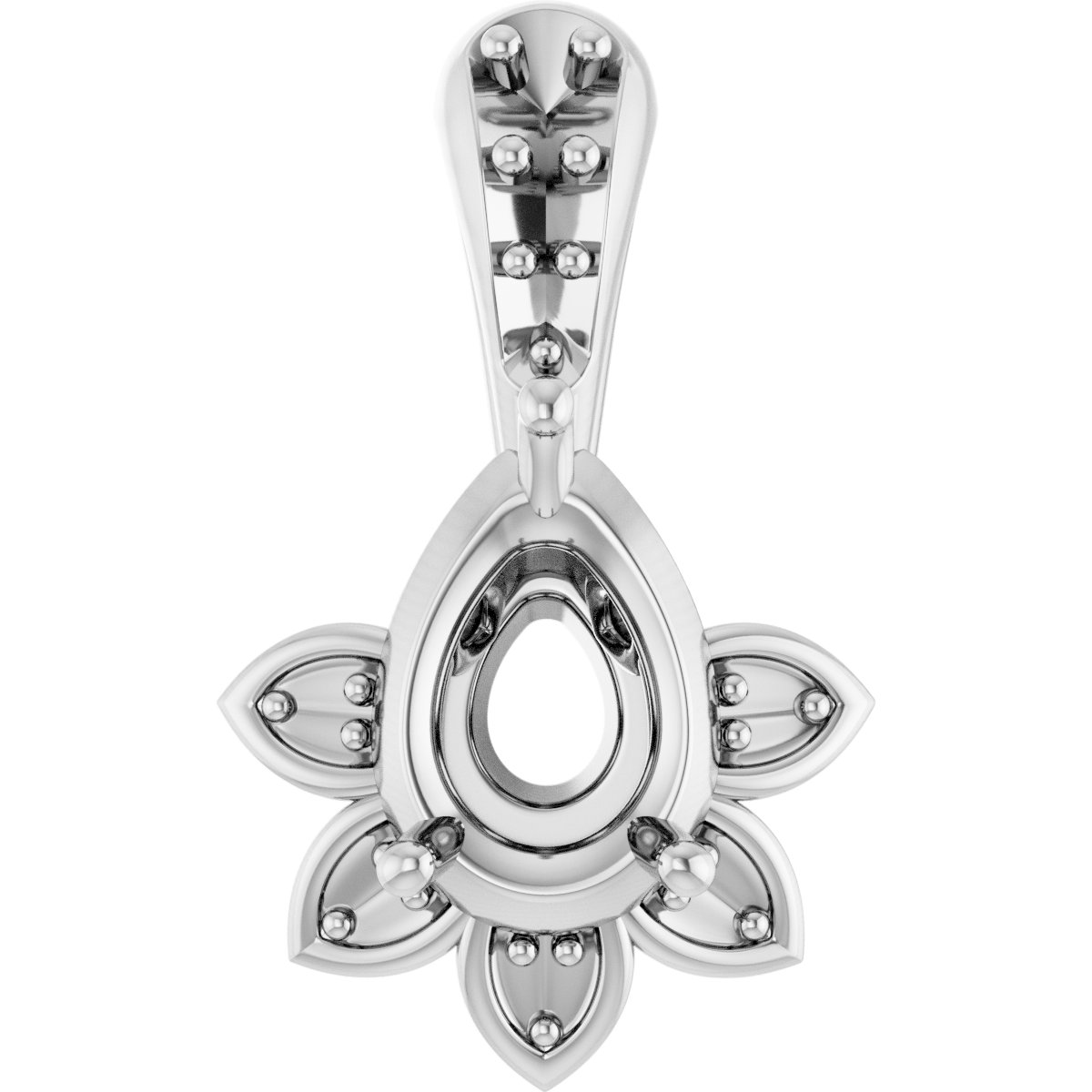 14k White Gold