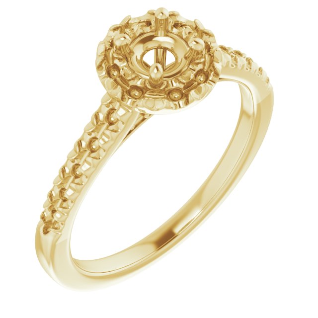 14k Yellow Gold