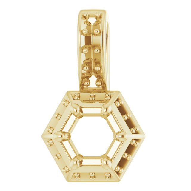Halo-Style Pendant