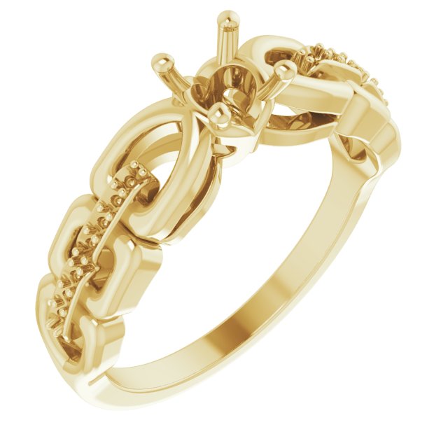 Accented Engagement Ring or Band