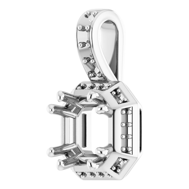 4.5x4.5 mm Square Pendant Mounting view 2