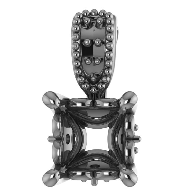 8x8 mm Cushion Pendant Mounting