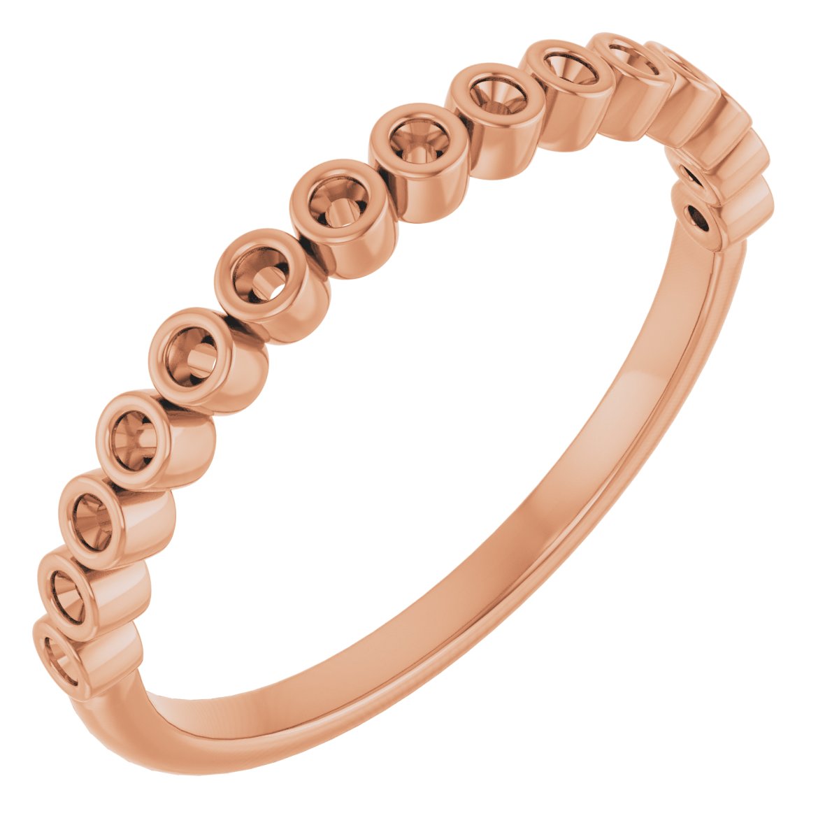 Bezel-Set Anniversary Band