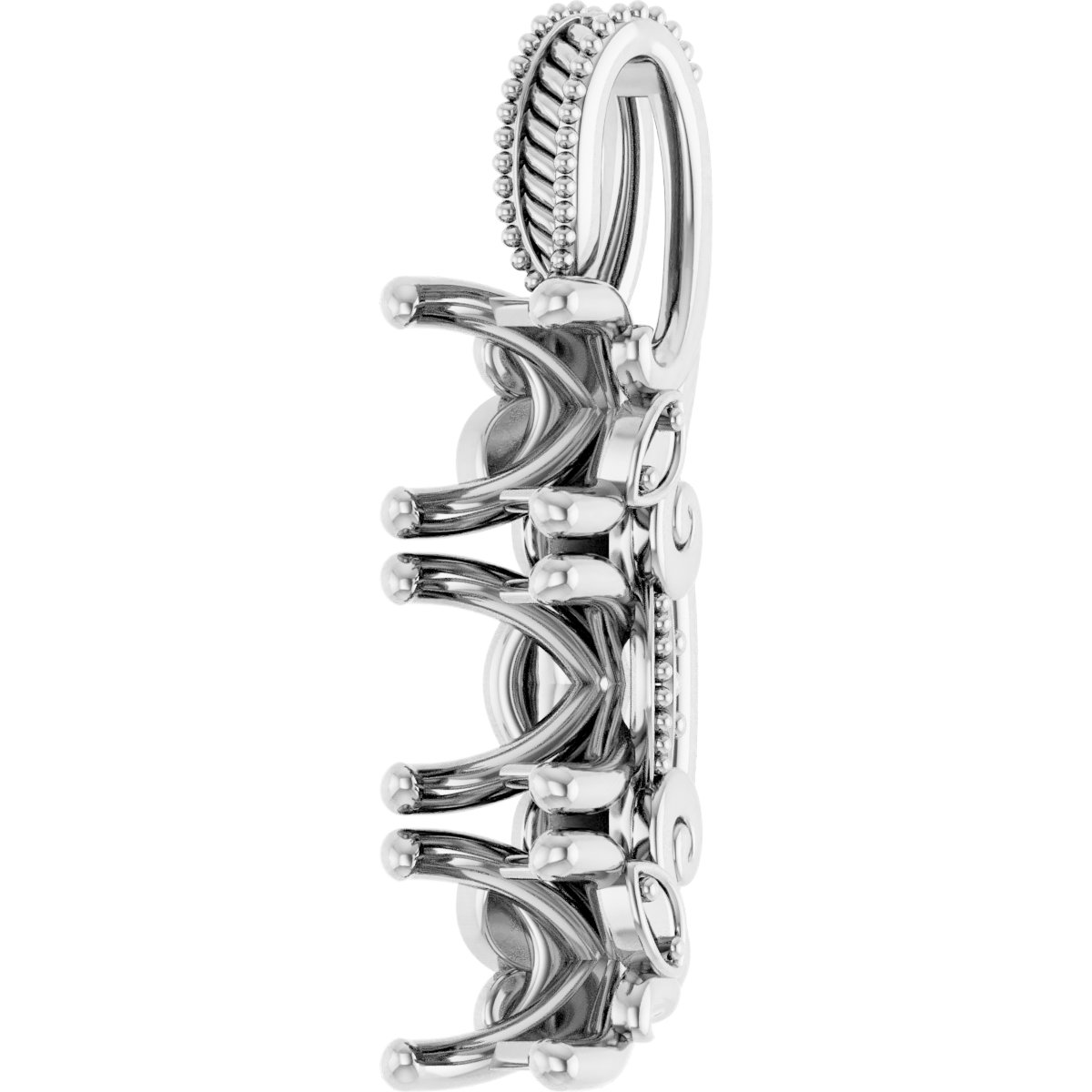 5/8 CTW Lab-Grown Diamond Pendant view 2