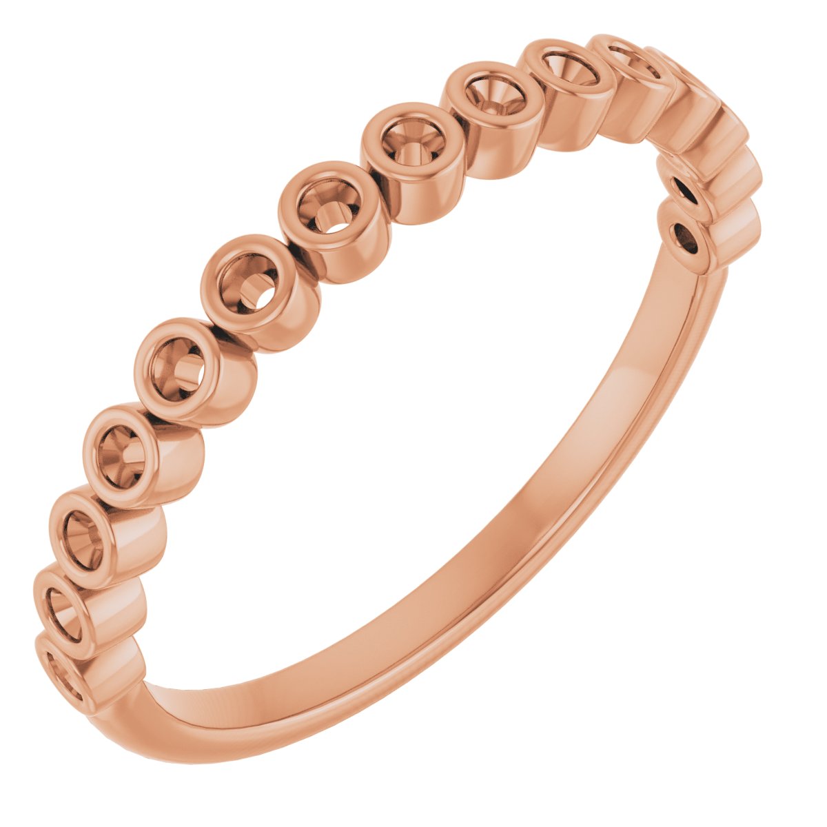 Bezel-Set Anniversary Band