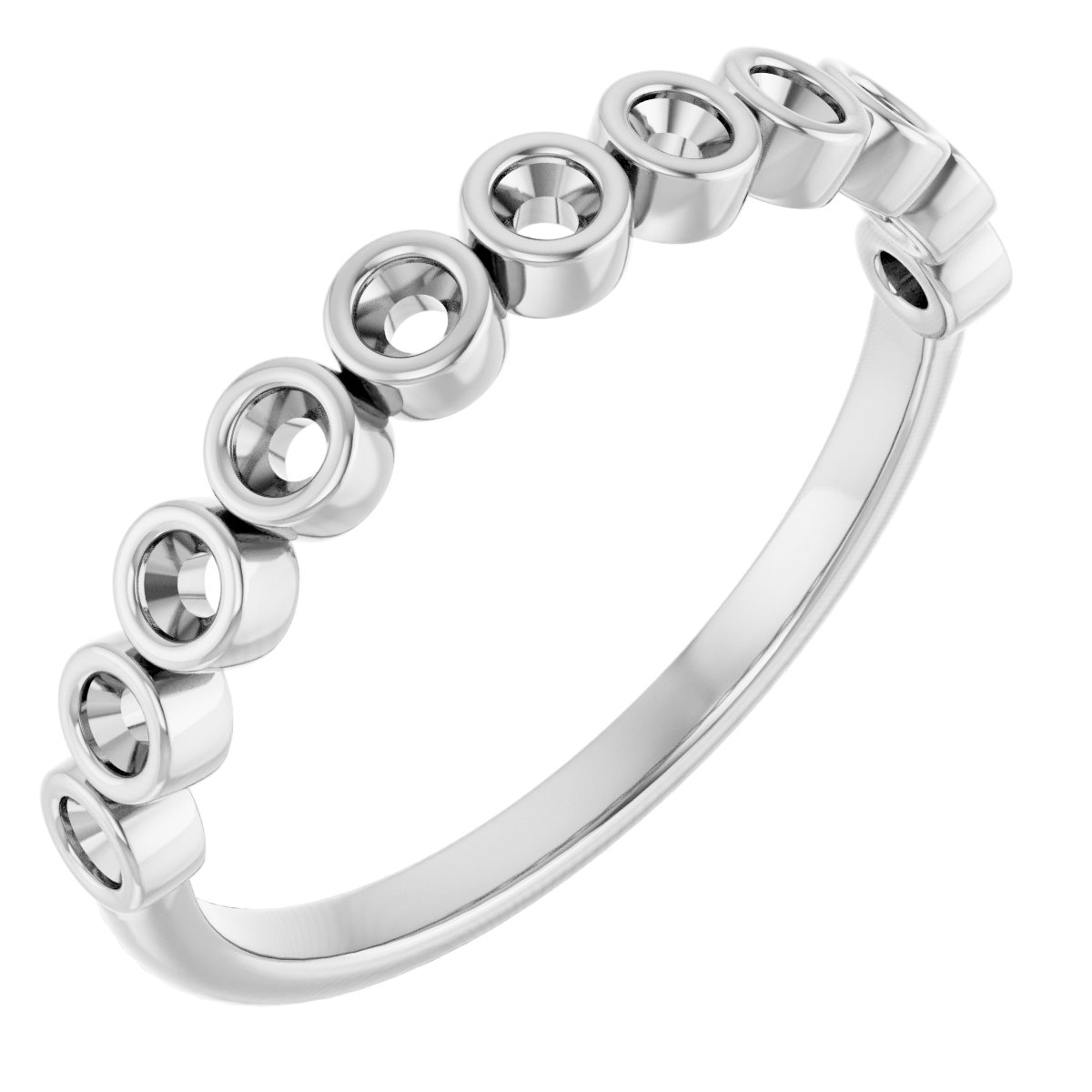Bezel-Set Anniversary Band