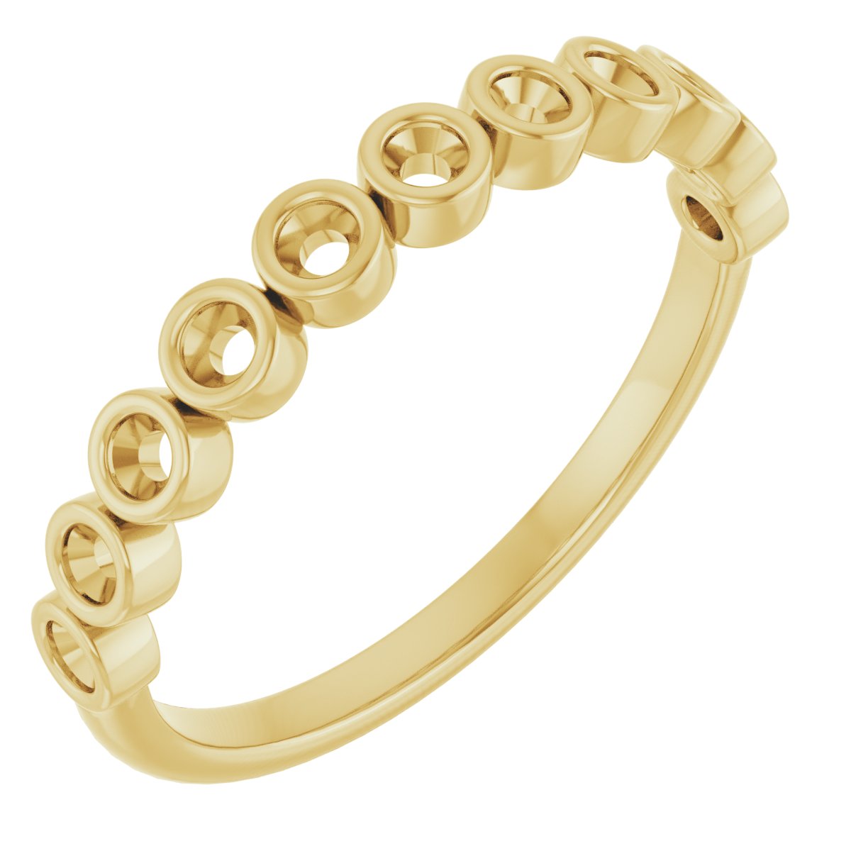 Bezel-Set Anniversary Band