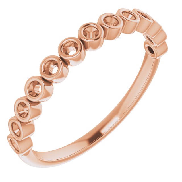 Bezel-Set Anniversary Band