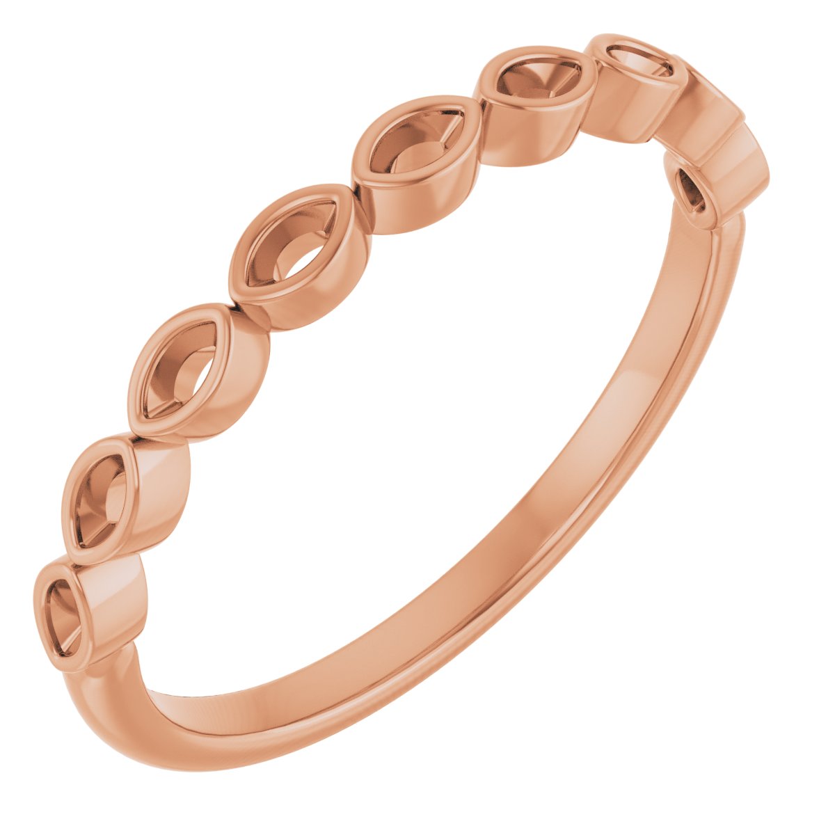 Bezel-Set Anniversary Band