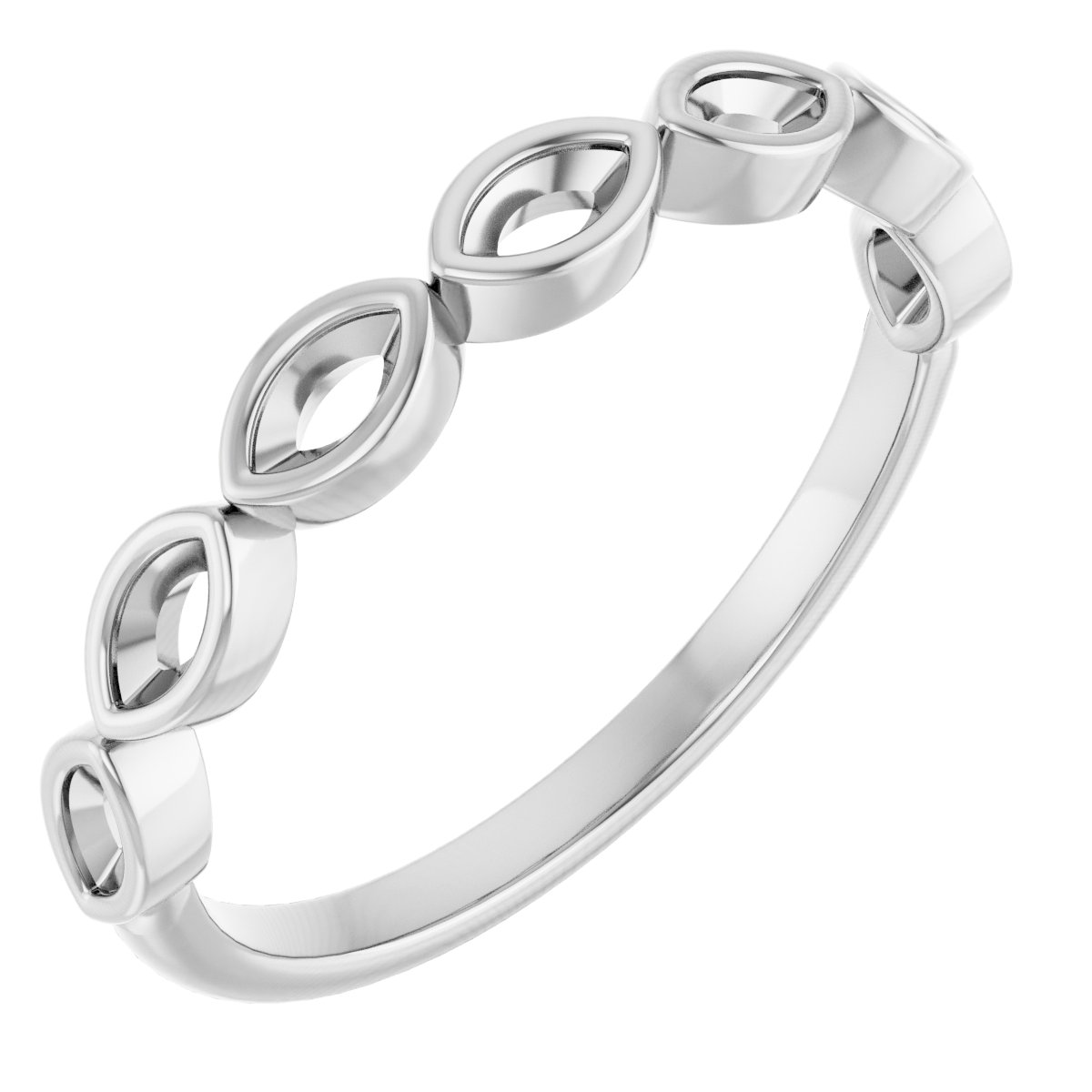 Bezel-Set Anniversary Band
