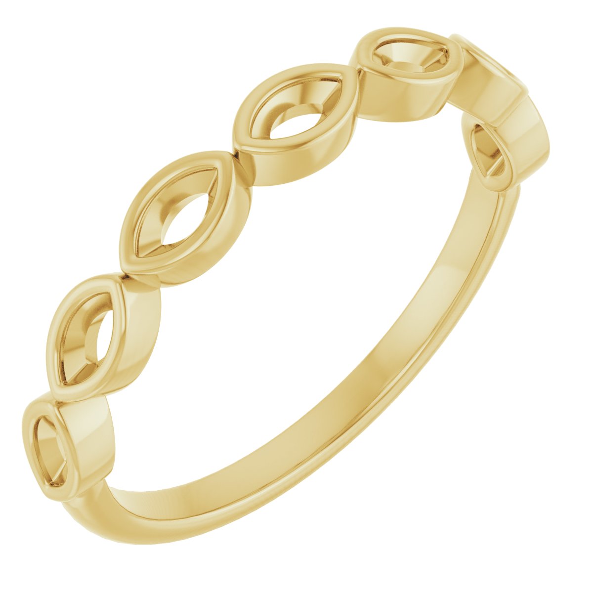 Bezel-Set Anniversary Band
