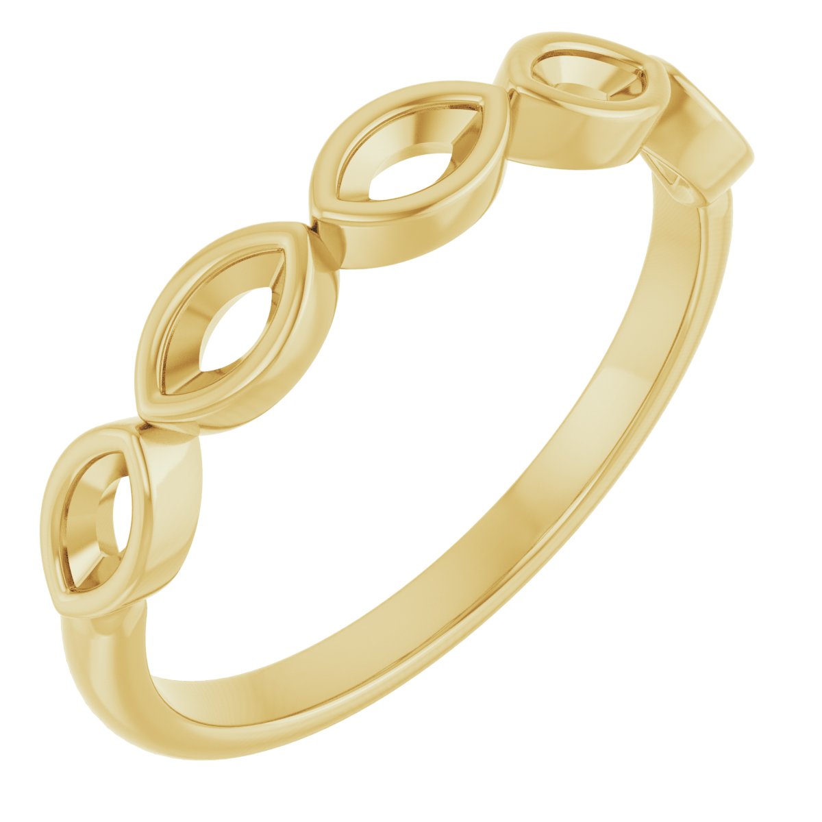 Bezel-Set Anniversary Band