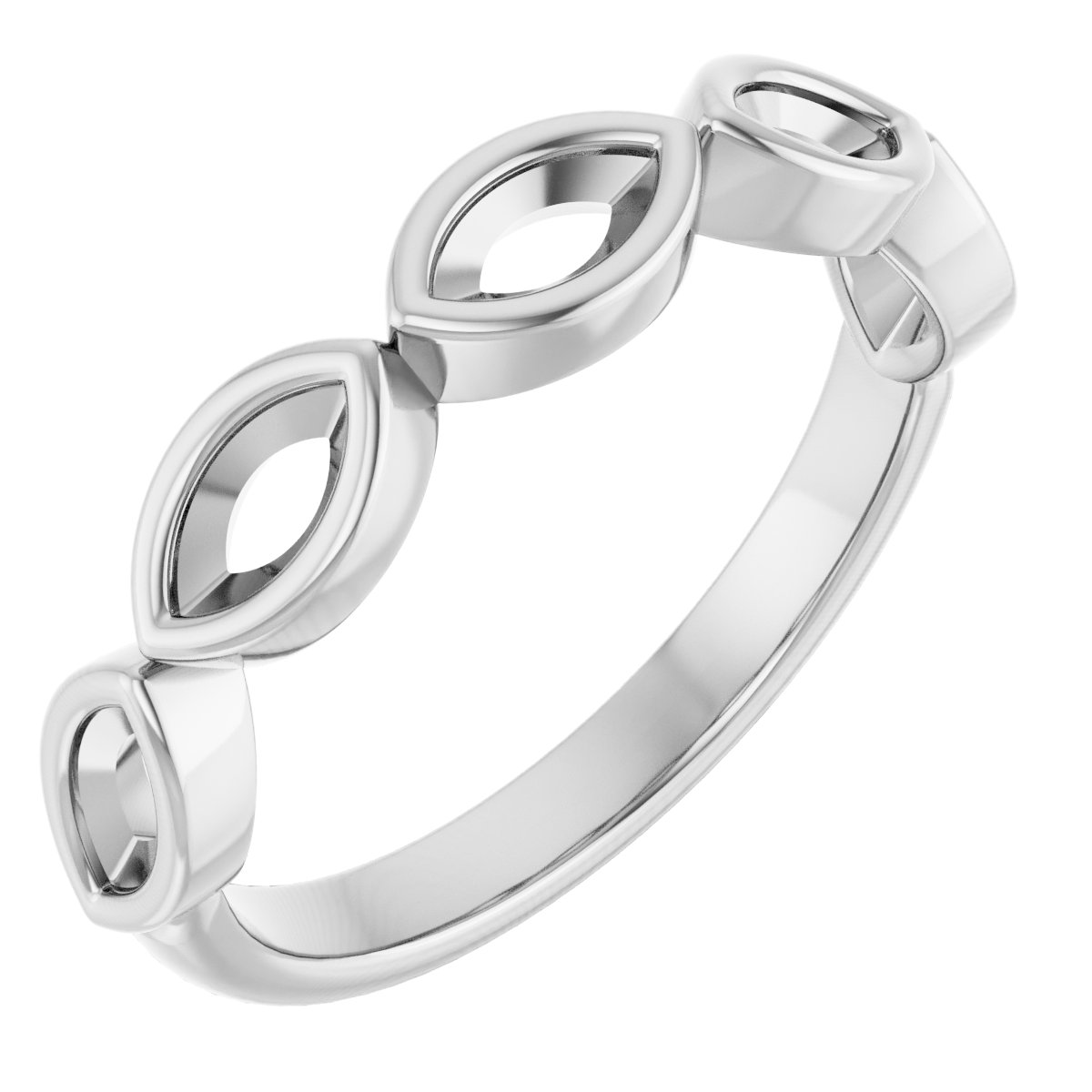 Bezel-Set Anniversary Band