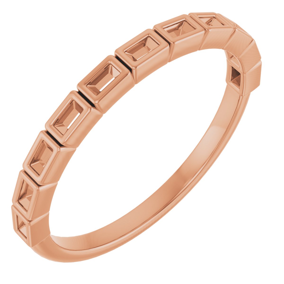 14K Rose .17 CTW Diamond Anniversary Band Ref 14029381