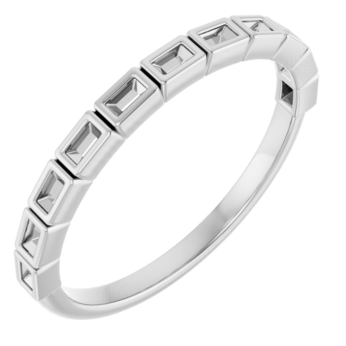 14K White .17 CTW Diamond Anniversary Band Ref 14029382