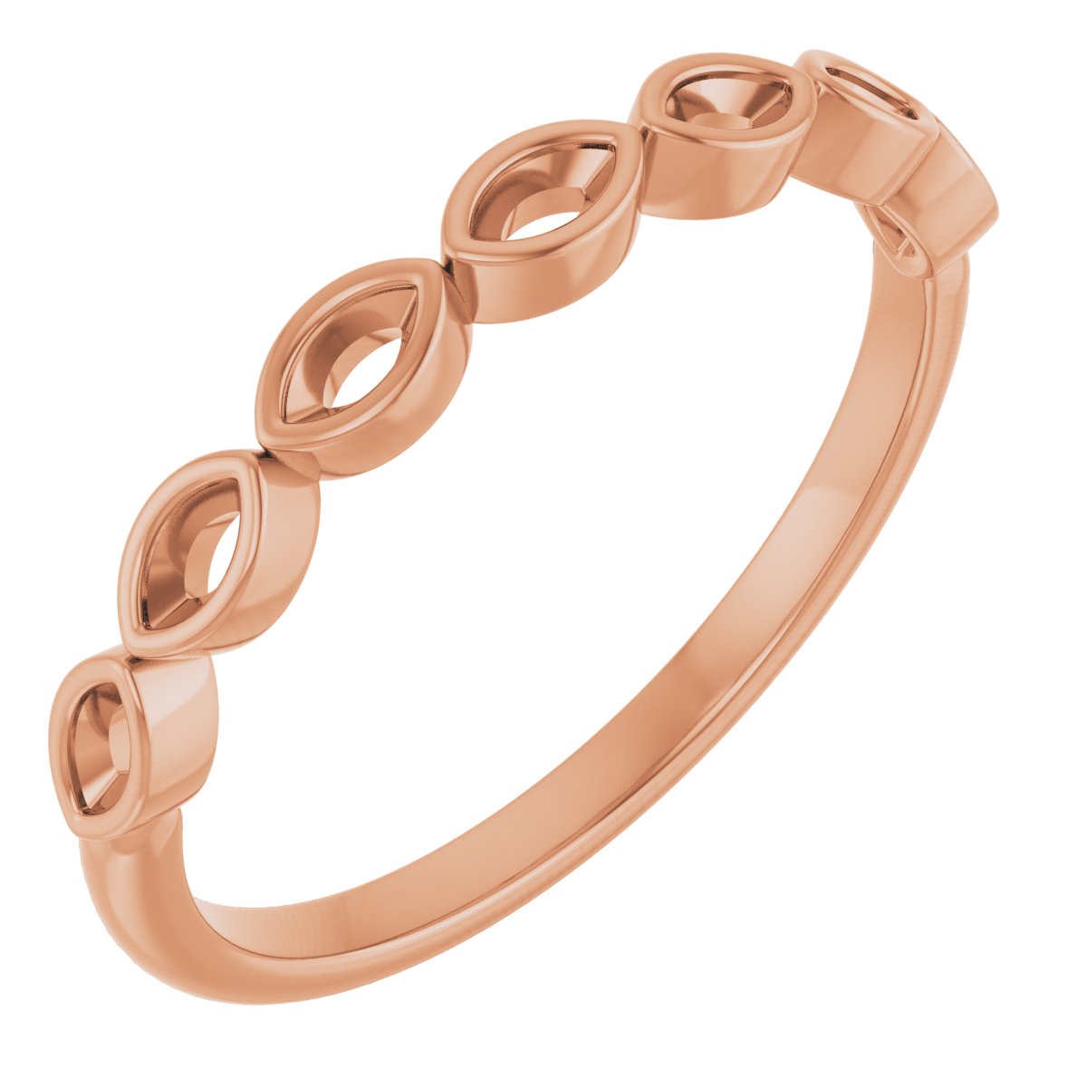 Bezel-Set Anniversary Band