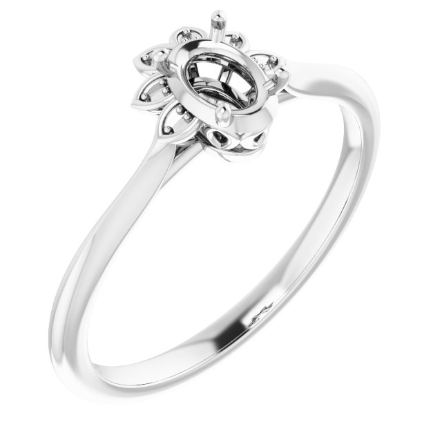 14k White Gold