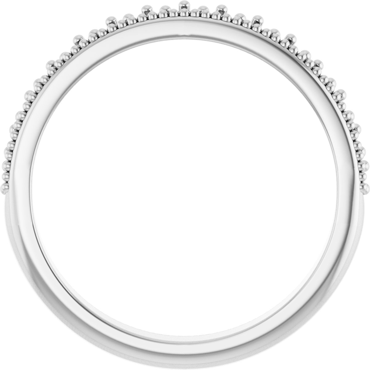 14K White 1/2 CTW Diamond Anniversary Band 