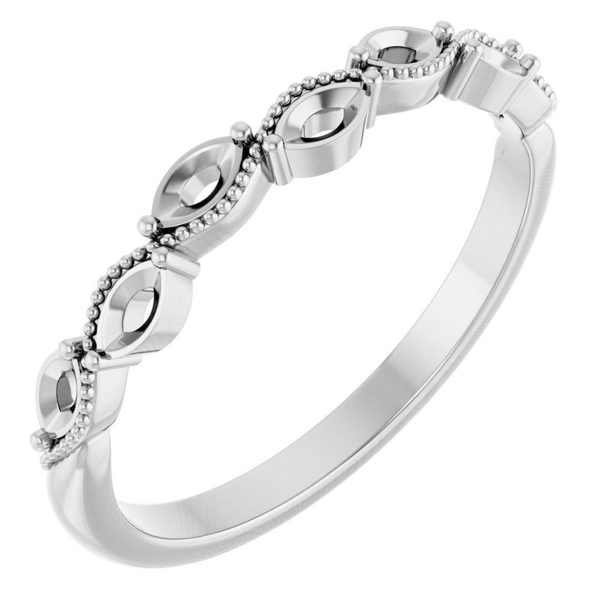 Platinum 1/3 CTW Diamond Anniversary Band  